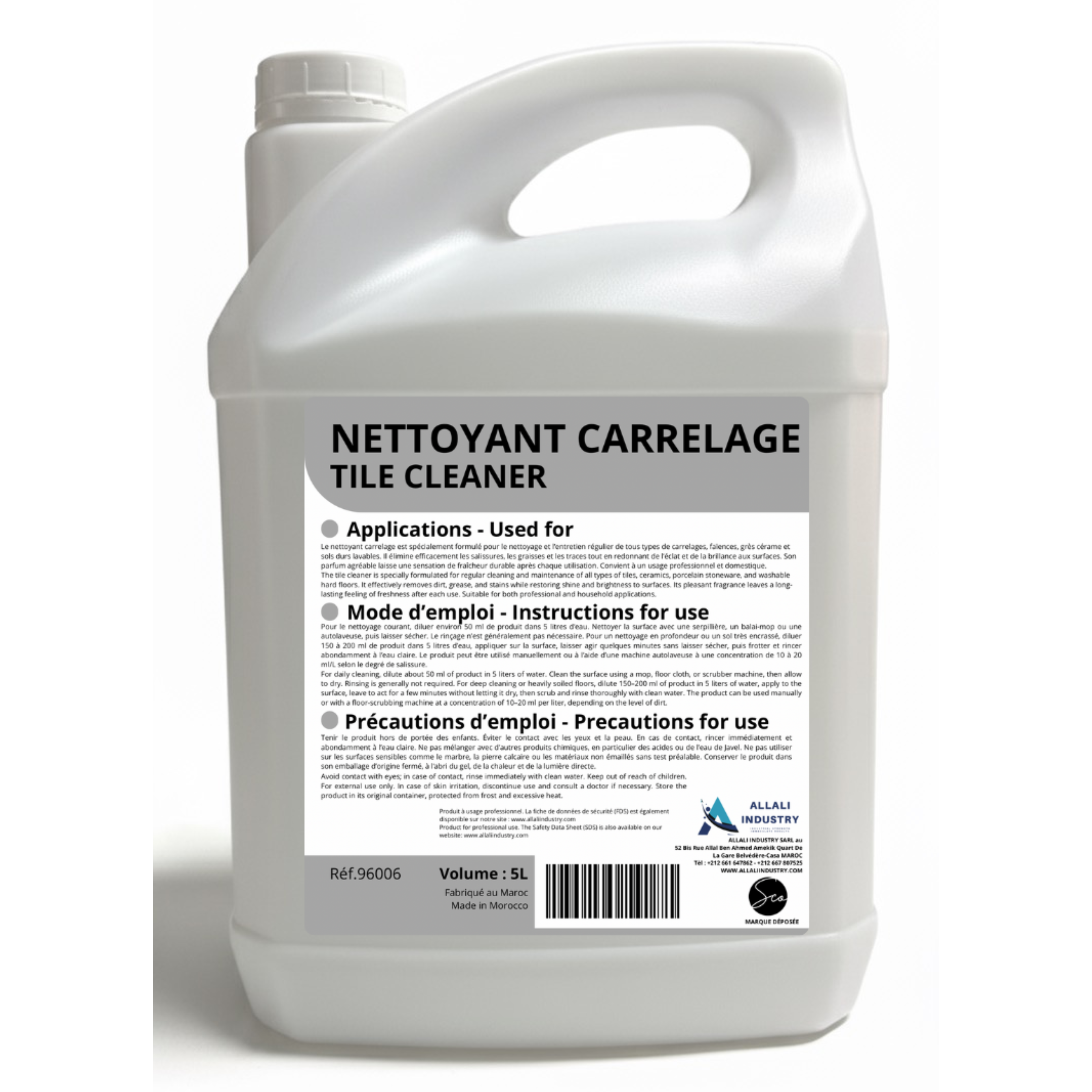 Nettoyant Carrelage- SCO 5L